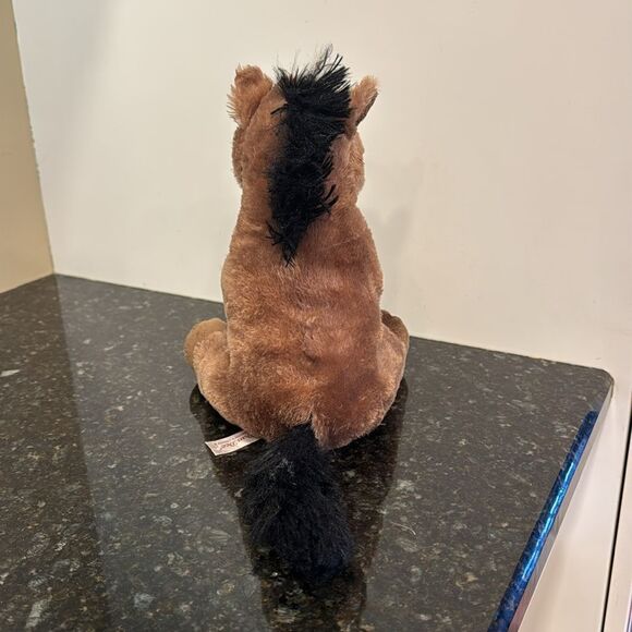 Dan Dee Collector's Choice Brown Horse Pony Black Mane Plush Stuffed Animal 10" - Picture 4 of 8